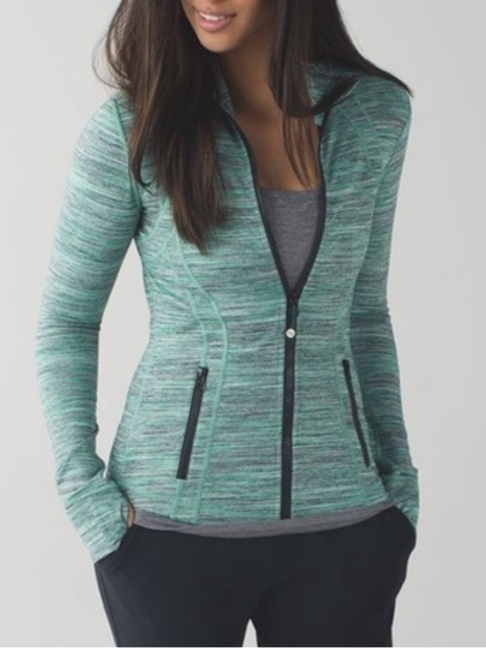 Lululemon Define Jacket
Space Dye Camo Forage Teal Gray Heathered Size 6